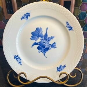 Royal Copenhagen Blue Flowers Braided Dinner Plate 10 inch, #8097